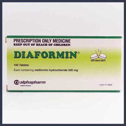 METFORMIN 500MG X 100 TABLETS DIAFORMIN (PHARMACEUTICAL)*