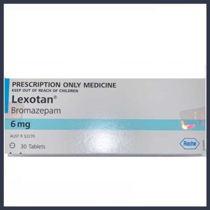 LEXOTAN BROMAZEPAM 6MG X 30 TABLETS (PHARMACEUTICAL)